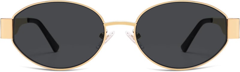 Sojos Retro Oval Sunglasses for Women Trendy Classic Shades UV400 Protection SJ1256 - Image 4
